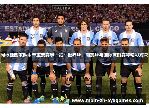 阿根廷国家队未来重要赛事一览：世界杯、南美杯与国际友谊赛等精彩对决