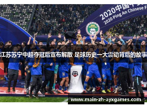 江苏苏宁中超夺冠后宣布解散 足球历史一大震动背后的故事 江苏苏宁中超夺冠后宣布解散 足球历史一大震动背后的故事